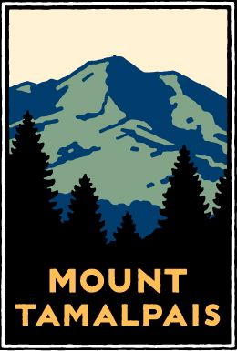 Mount Tamalpais Poster by Michael Schwab