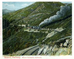 Mount Tam Postcard • Circa 1900