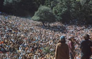 Grace Slick, Jack Casady, and Jorma Kaukonen of Jefferson Airplane @ Fantasy Fair & Magic Mountain Music Festival 1967 Mountain Theater, Mount Tamalpais 