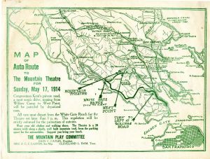 1914 Mountain Theatre Auto Map